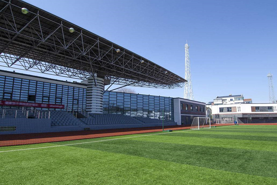 泸州体育场看台网架工程